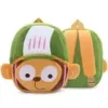 Sac à Dos Maternelle Peluche Animaux Sportifs — 10 Modèles - Singe Grimpeur