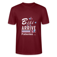 T-shirt Unisexe - Bébé arrive bordeaux