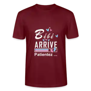 T-shirt Unisexe - Bébé arrive bordeaux