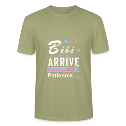 T-shirt Unisexe - Bébé arrive – Image 8