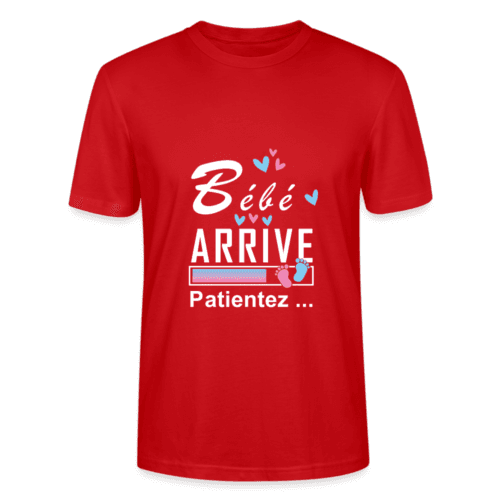 T-shirt Unisexe - Bébé arrive – Image 3