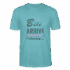T-shirt Unisexe - Bébé arrive style 2 - turquoise pastel
