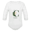 Body Bébé prénom personnalisé - blanc