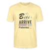 T-shirt Unisexe - Bébé arrive style 2 - crème