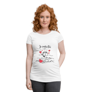 T-shirt - Je vais être maman - mod