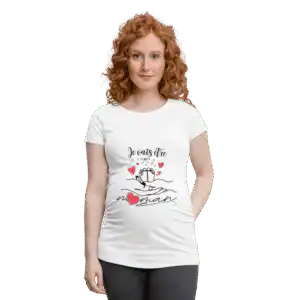 T-shirt - Je vais être maman - mod