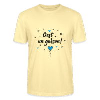 T-shirt Unisexe - c'est un garçon crémé