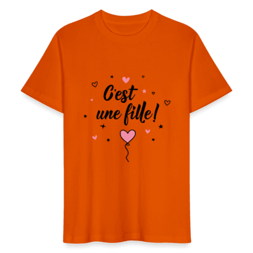 T-shirt Unisexe - c'est une fille – Image 9