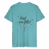 T-shirt Unisexe - c'est une fille - turquoise pastel