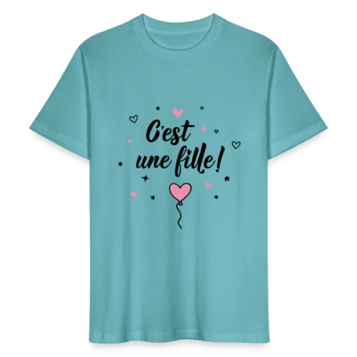 T-shirt Unisexe - c'est une fille