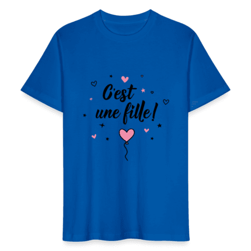 T-shirt Unisexe - c'est une fille – Image 5