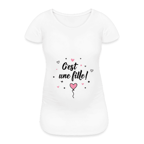 T-shirt - C'est une fille – Image 2