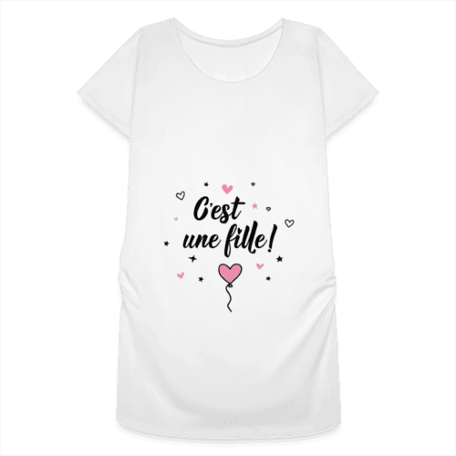 T-shirt - C'est une fille – Image 4