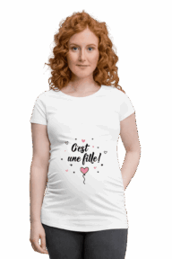 T-shirt - C'est une fille