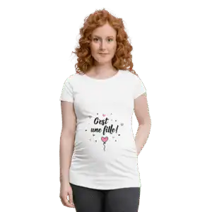 T-shirt - C'est une fille