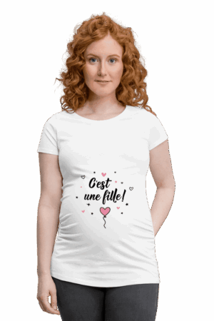 T-shirt - C'est une fille