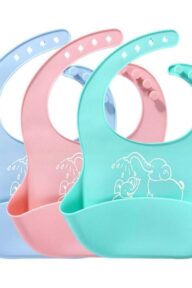 Bavoirs pour bébé en silicone
