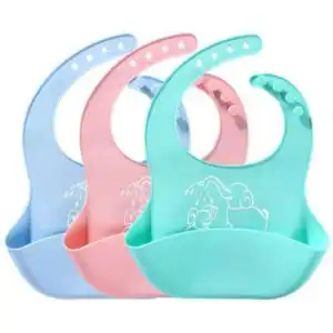 Bavoirs pour bébé en silicone