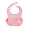 Bavoirs pour bébé en silicone - Rose