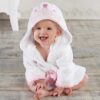 Peignoir de bain bébé - Poncho Style animaux - Princesse