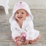 Peignoir de bain bébé - Poncho Style animaux - Princesse