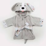 Peignoir de bain bébé - Poncho Style animaux - Chien