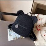 Mini sac Ourson - Noir