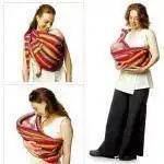 Écharpe de Portage Bébé — Sling Ergonomique, Ajustable et Sécurisé