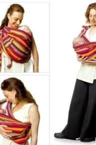 Echarpe de portage pour bébé