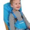 Harnais bébé pour chaise - Pliable et Lavable - Bleu