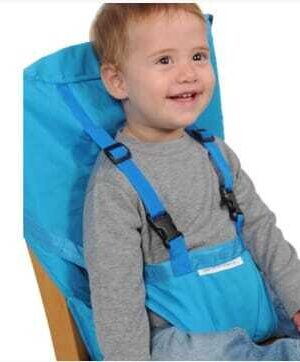 Harnais bébé pour chaise - Pliable et Lavable