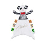 Doudou Multicouleur ( panda, cochon ou lapin ) - Panda