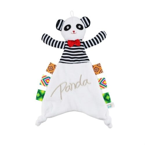 Doudou Multicouleur ( panda, cochon ou lapin ) – Image 2