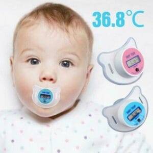 Tétine thermomètre numérique - Confort et précision pour le bien-être de bébé