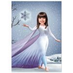 Poster Super-Héros Personnalisé - Frozen - style 1