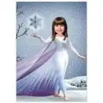 Poster Super-Héros Personnalisé - Frozen