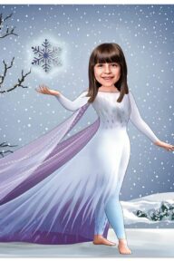 Poster Super-Héros Personnalisé - Frozen