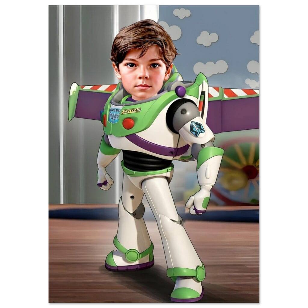 Portraits de super-héros - ToyStory