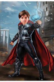 Poster Super-Héros Personnalisé - Thor