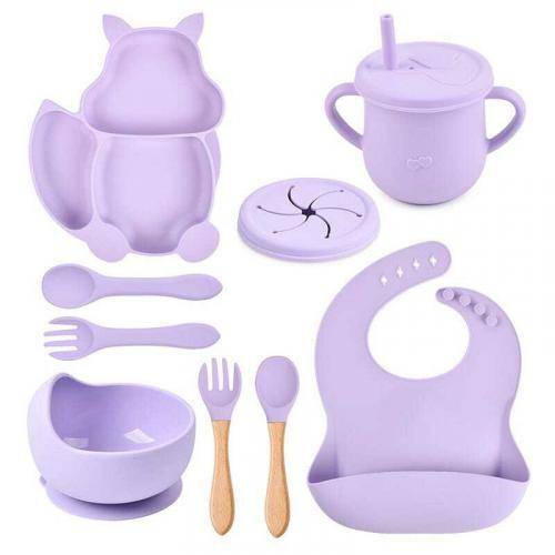 Ensemble repas complet violet