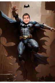 Poster Super-Héros Personnalisé - Batman