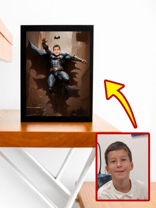 Poster Portrait Personnalisé - Batman – Image 2