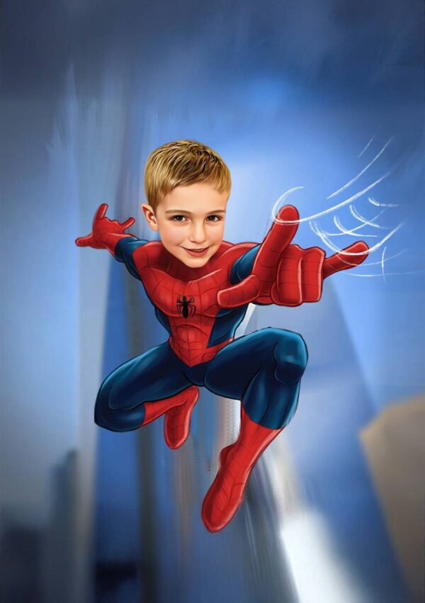 Poster Super-Héros Personnalisé - Spiderman v3