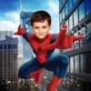Poster Super-Héros Personnalisé - Spiderman - SP5