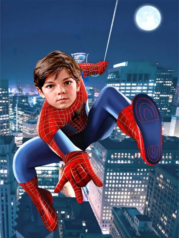 Poster Super-Héros Personnalisé - Spiderman – Image 4