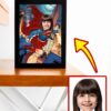Poster Super-Héros Personnalisé - SuperGirl