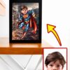 Poster Super-Héros Personnalisé - Super man