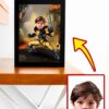 Poster Super-Héros Personnalisé - Wolverine