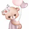 Affiche Prénom Bébé Nounours Personnalisée — 5 Styles, 4 Formats - Ballons