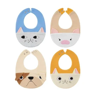 Adorable and practical animal bibs